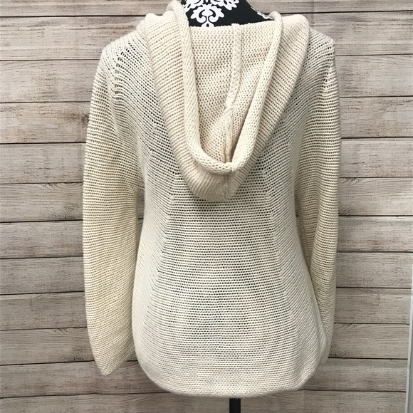Free People Knit Creme Sweater Size Small - Picture 4 of 5